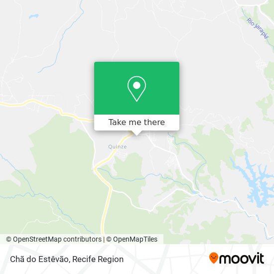 Chã do Estêvão map