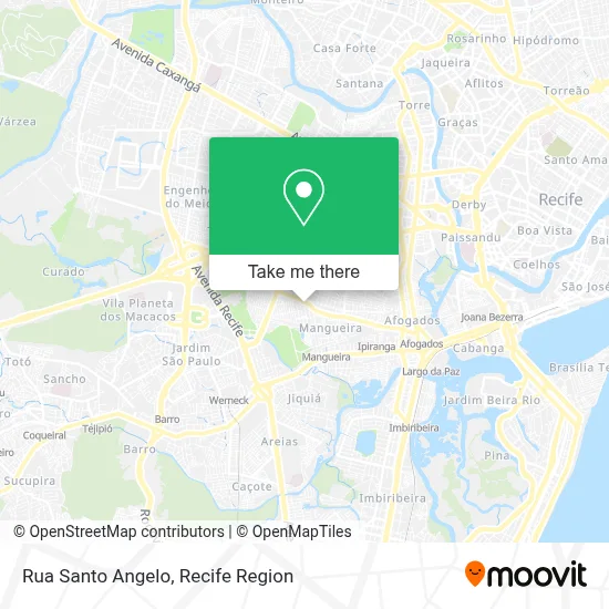 Rua Santo Angelo map