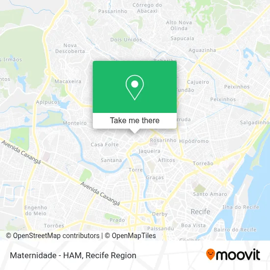 Maternidade - HAM map