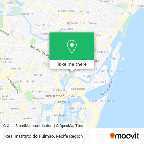 Real Instituto do Pulmão map