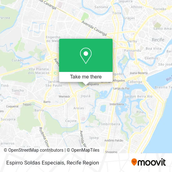 Espirro Soldas Especiais map