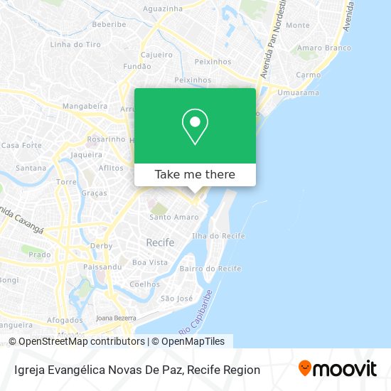 Igreja Evangélica Novas De Paz map