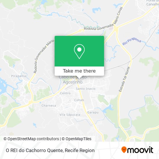 O REI do Cachorro Quente map