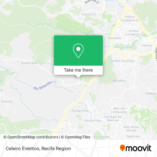 Celeiro Eventos map