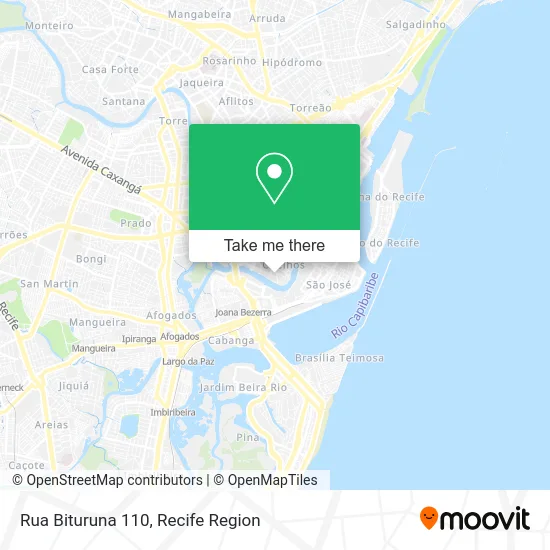 Rua Bituruna 110 map