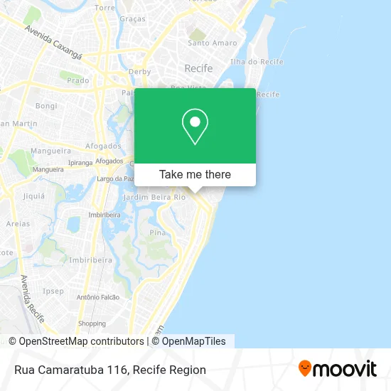 Rua Camaratuba 116 map