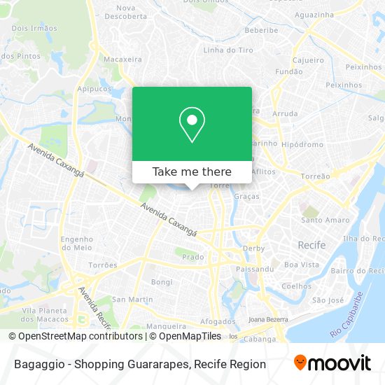 Bagaggio - Shopping Guararapes map