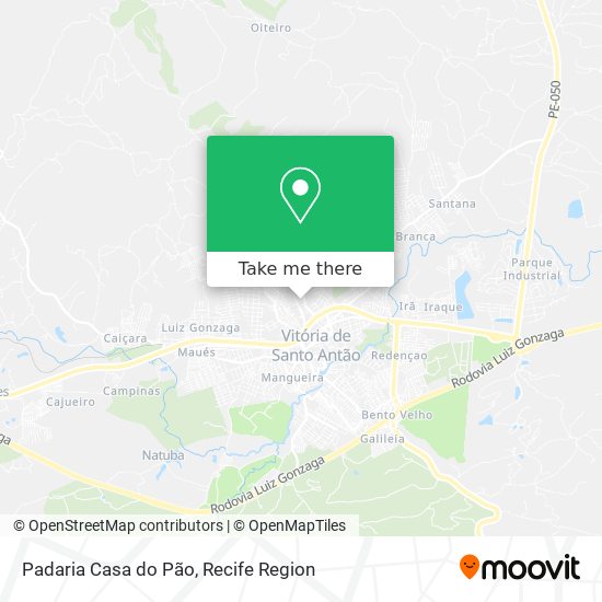 Padaria Casa do Pão map