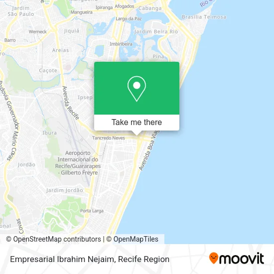 Empresarial Ibrahim Nejaim map