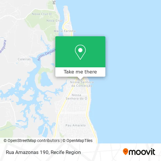 Rua Amazonas 190 map