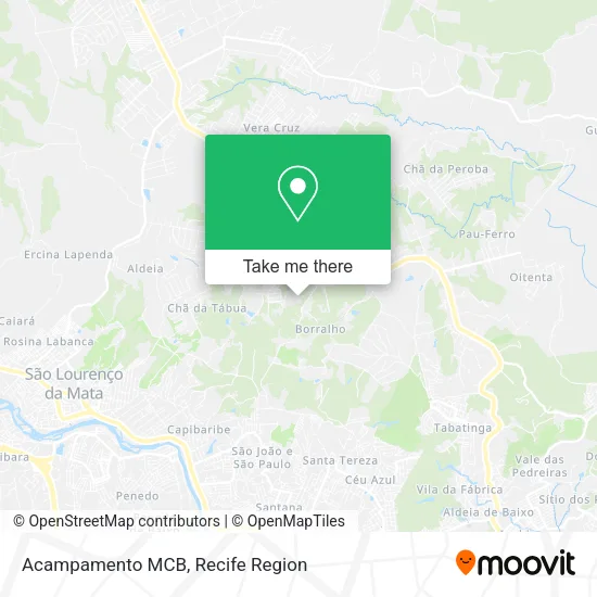 Acampamento MCB map