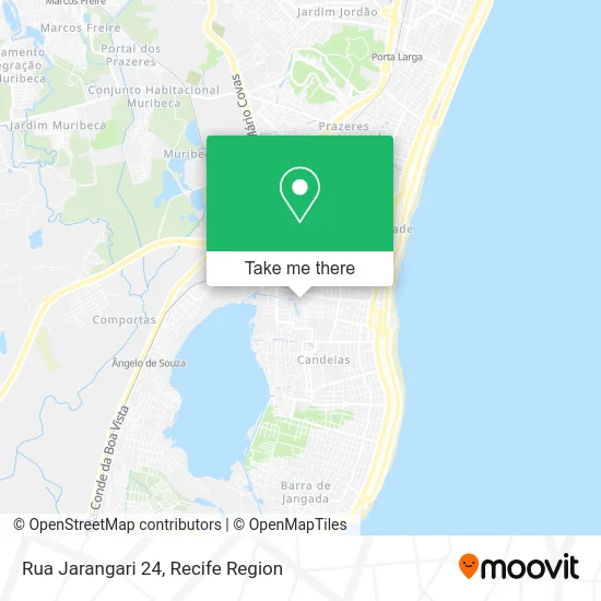 Rua Jarangari 24 map