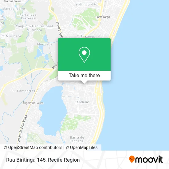 Rua Biritinga 145 map