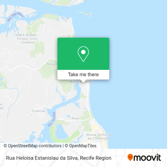 Rua Heloisa Estanislau da Silva map