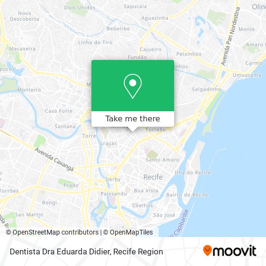 Mapa Dentista Dra Eduarda Didier