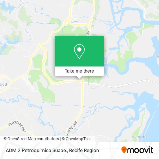 ADM 2 Petroquímica Suape. map