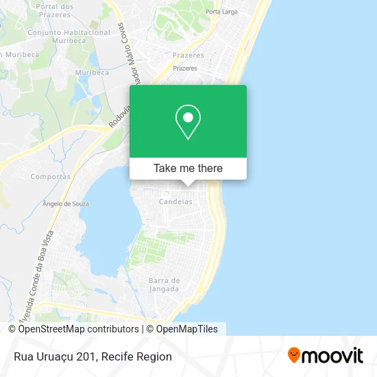 Rua Uruaçu 201 map
