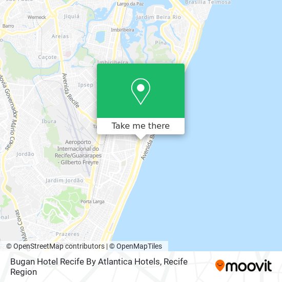 Bugan Hotel Recife By Atlantica Hotels map