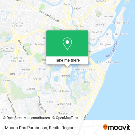 Mundo Dos Parabrisas map