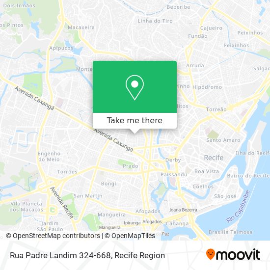 Rua Padre Landim 324-668 map