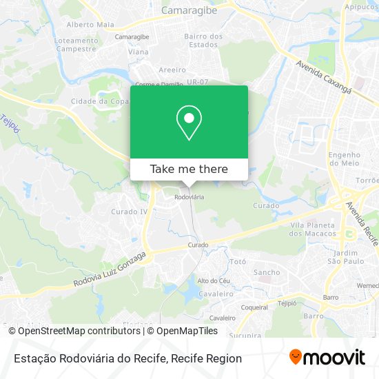 Estação Rodoviária do Recife map