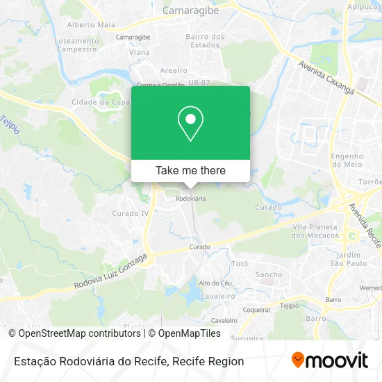 Estação Rodoviária do Recife map