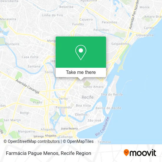 Farmácia Pague Menos map