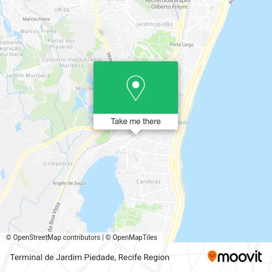 Terminal de Jardim Piedade map