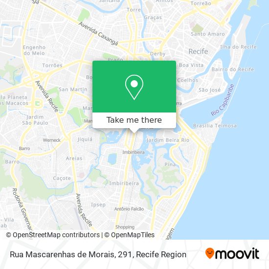 Rua Mascarenhas de Morais, 291 map