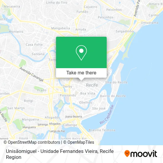 Unisãomiguel - Unidade Fernandes Vieira map