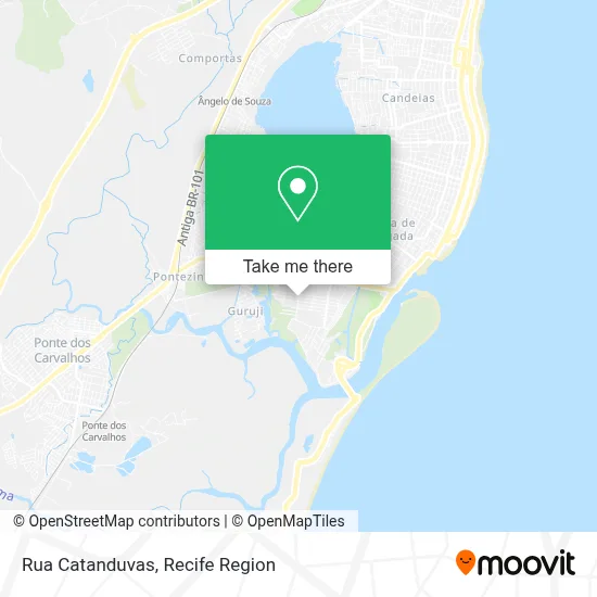 Rua Catanduvas map