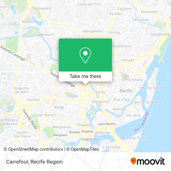 Carrefour map