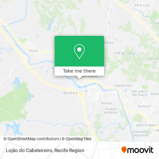 Lojão do Cabeleireiro map