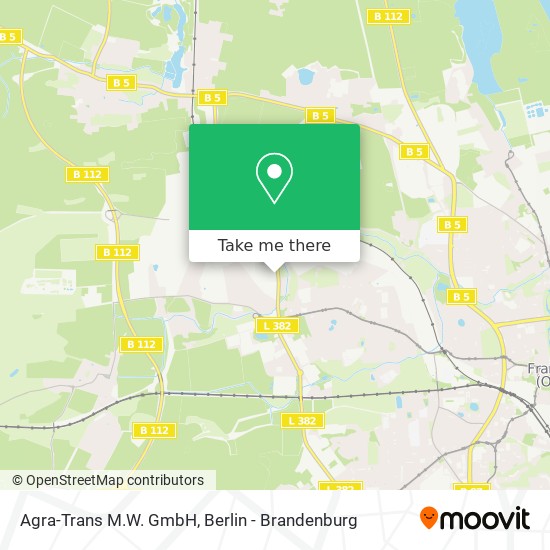 Agra-Trans M.W. GmbH map