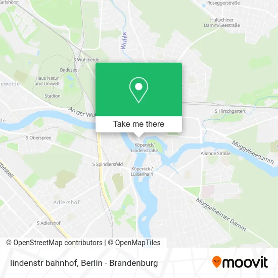 lindenstr bahnhof map