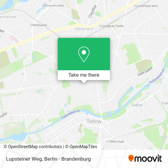 Карта Lupsteiner Weg