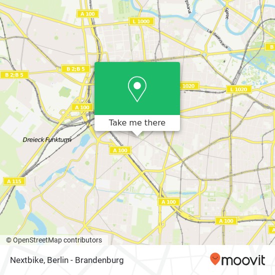 Nextbike, Westfälische Straße map