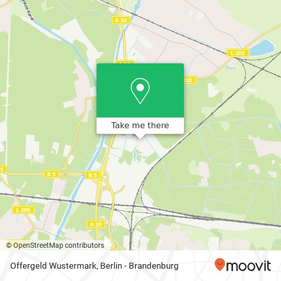 Offergeld Wustermark map