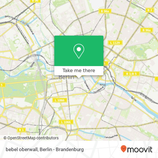 bebel oberwall, Mitte, 10117 Berlin map