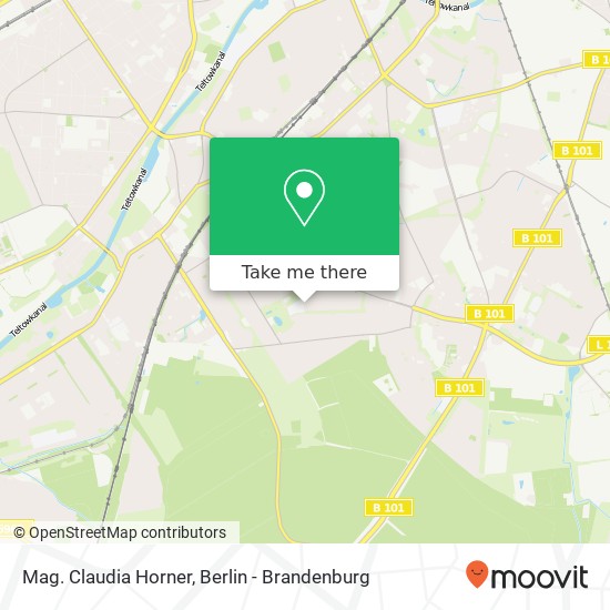 Mag. Claudia Horner, Achenseeweg 32 map