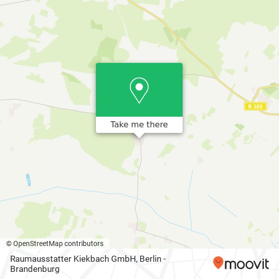 Карта Raumausstatter Kiekbach GmbH, Bärensprunger Straße 5C