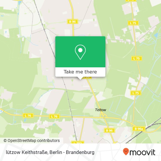 lützow Keithstraße, Lichtenrade, 12307 Berlin map