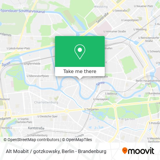 Alt Moabit / gotzkowsky map