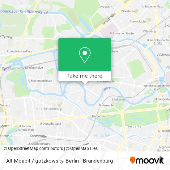 Карта Alt Moabit / gotzkowsky