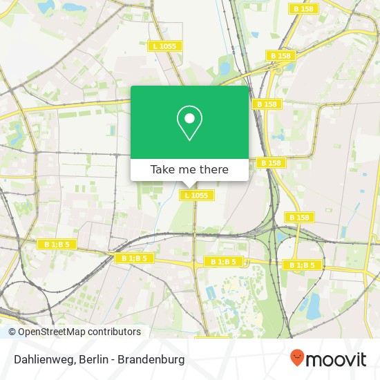 Dahlienweg, Lichtenberg, 10315 Berlin map