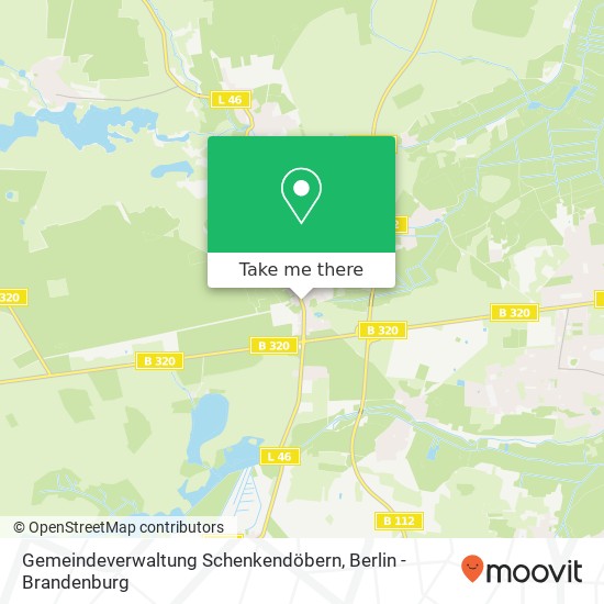 Gemeindeverwaltung Schenkendöbern map