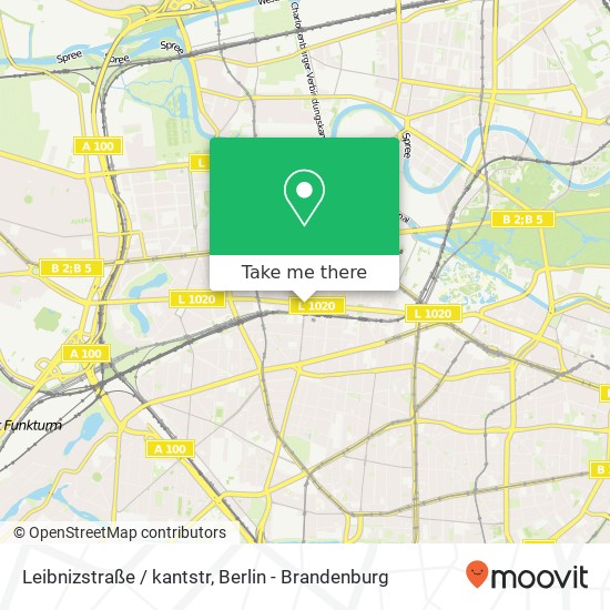 Leibnizstraße / kantstr, Charlottenburg, 10625 Berlin map