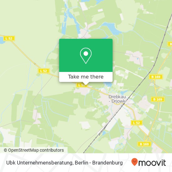 Ubk Unternehmensberatung, Drebkauer Hauptstraße map