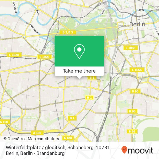 Winterfeldtplatz / gleditsch, Schöneberg, 10781 Berlin map