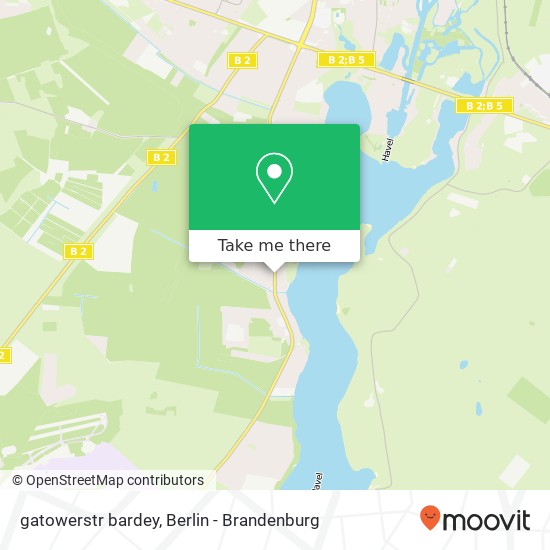 gatowerstr bardey, Gatow, 14089 Berlin map